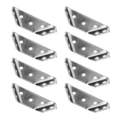 8Pieces Heavy Duty Corner Codes Bed Cabinet Furniture Triangular Reinforcement