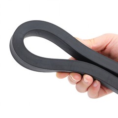 Black Solid NBR 70 Nitrile Rubber Strip – Various Lengths, Widths & Thicknesses