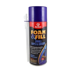 Red Devil 0913 Spray Foam & Fill Small Gaps & Cracks 12 oz, Off White